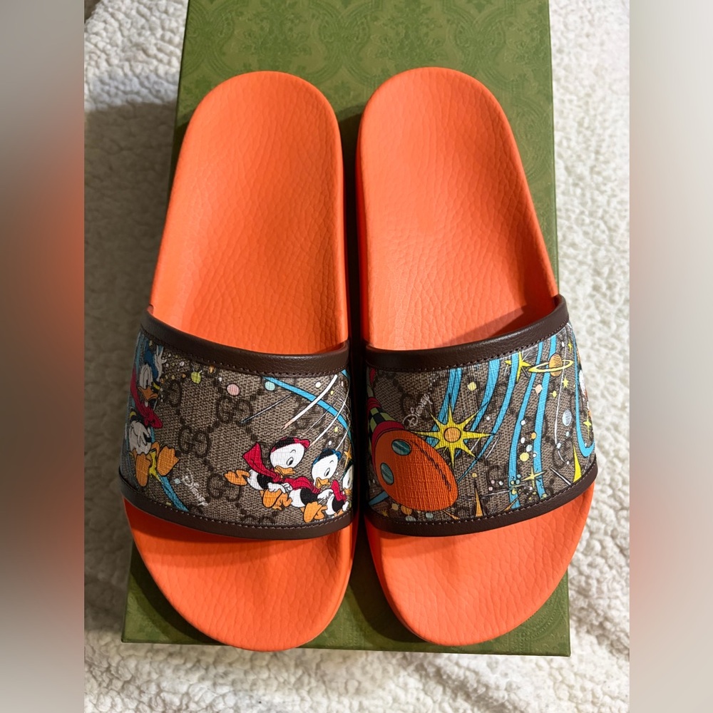 Authentic Gucci X Disney Men’s Slides 8